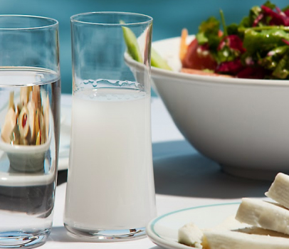 Turkish Rakı and Appetizer Plate